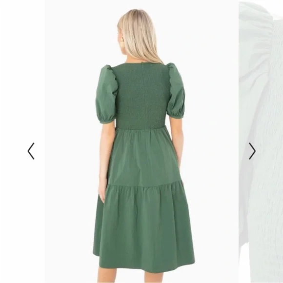 Tuckernuck green Sussex dress size Small - Picture 2 of 7